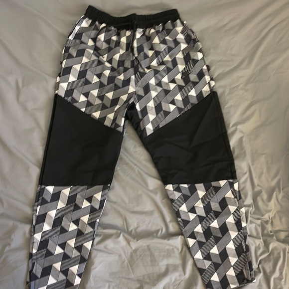 LAST CHANCE Nike X Serena Williams DesignCrew Woven Geo Print Tennis Pants  NWT - Picture 2 of 6